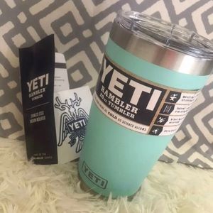 Teal Yeti 20oz Tumbler